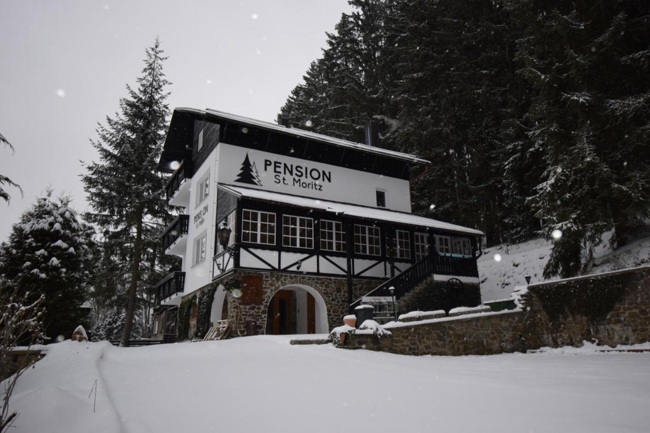 Pension St. Moritz Železná Ruda Esterno foto