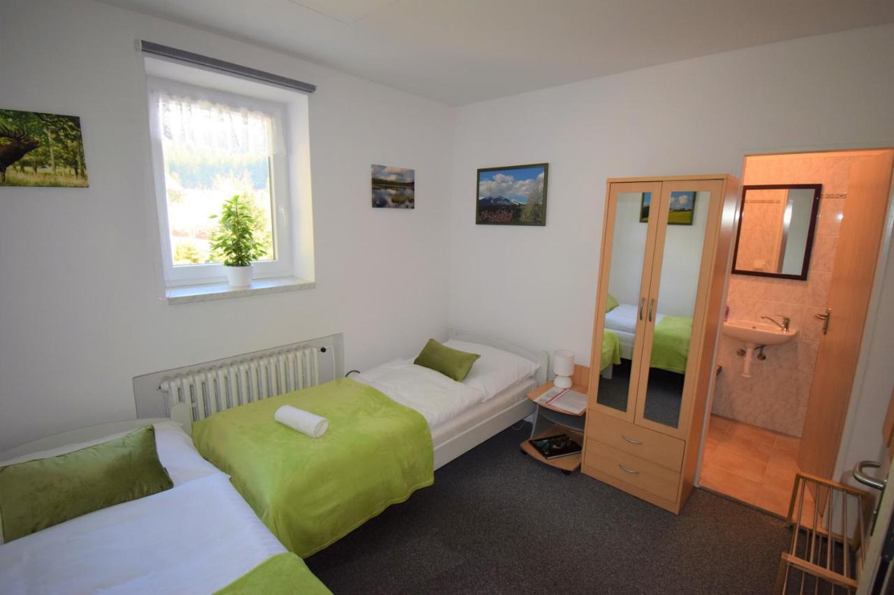 Pension St. Moritz Železná Ruda Esterno foto