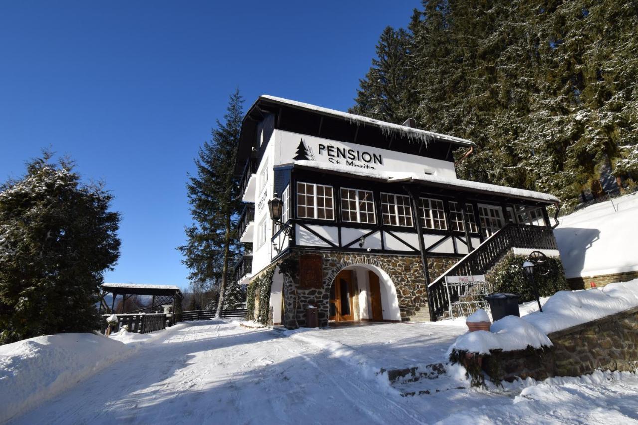 Pension St. Moritz Železná Ruda Esterno foto