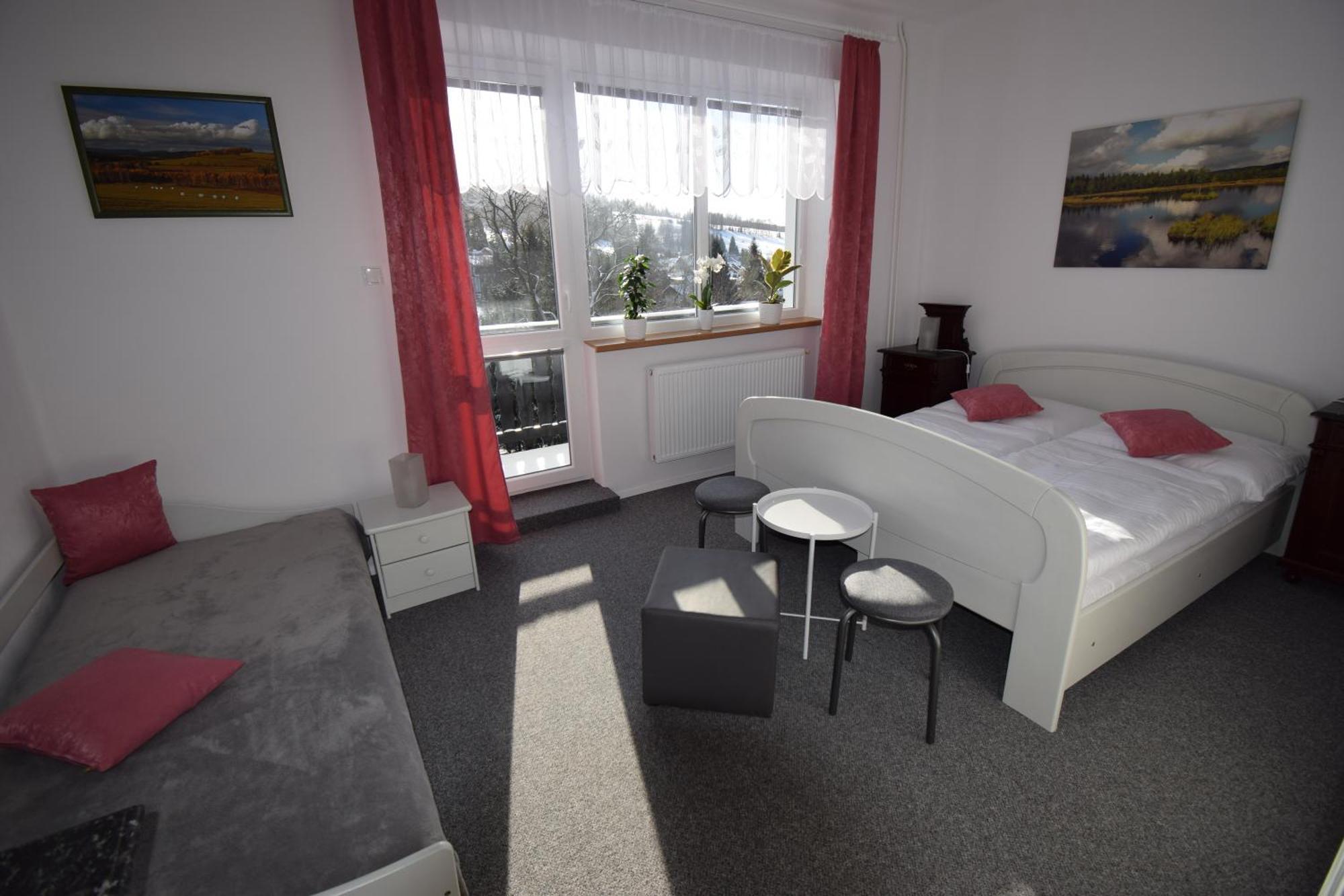 Pension St. Moritz Železná Ruda Esterno foto